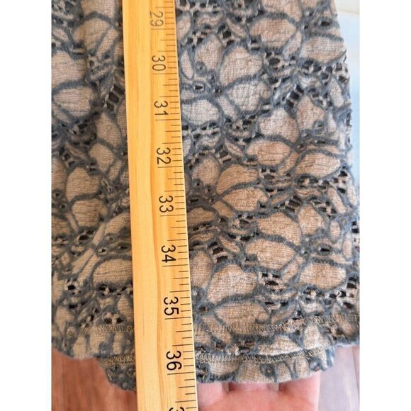 Anthropologie Deletta Lace Overlay Dress sz L EUC Romantic, Elegant, Date night - Picture 13 of 13